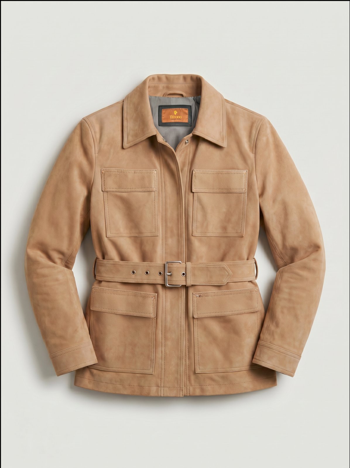 Cappadocia Long Leather Jacket